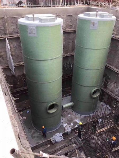白沙县重庆OPPO智能生态科技园安装一体化污水提升泵