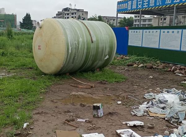 白沙县遂宁船山区10立方玻璃钢化粪池项目
